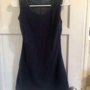 Slim fitting classy slim fit dress navy
